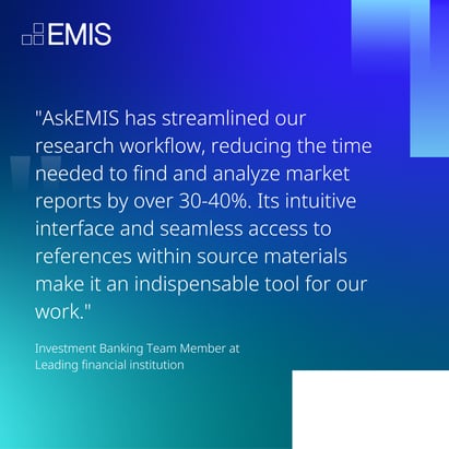 AskEMIS - Investment Banking